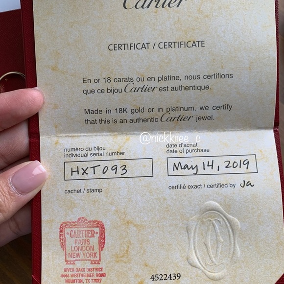 Cartier Love wedding Band - Picture 3 of 4